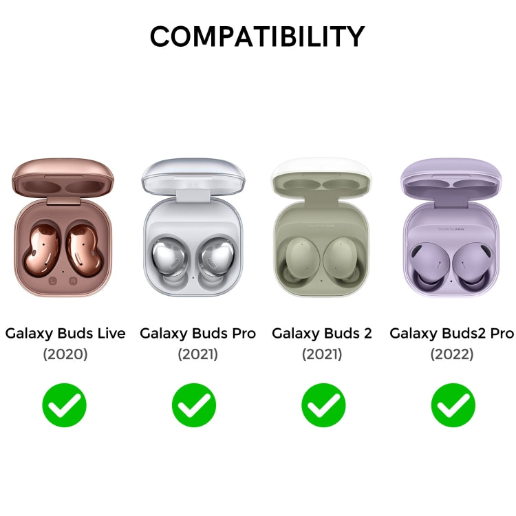 AhaStyle WG01 TPU Drop Resistant Earphone Case For Samsung Galaxy Buds Pro / Live / 2 / 2Pro(Mandala) - Samsung Earphone Case by PMC TechLife | Online Shopping South Africa | PMC TechLife