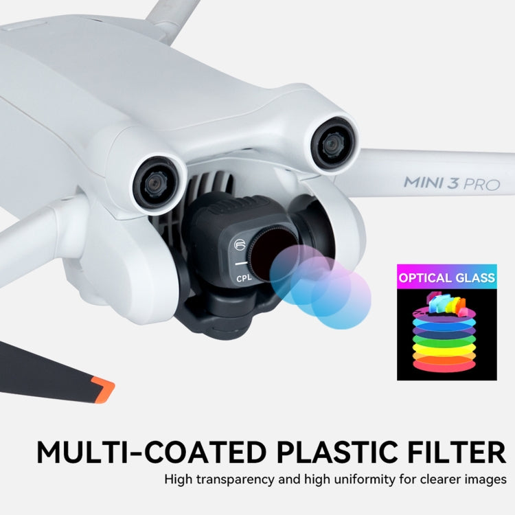 For DJI Mini 3 Pro RCSTQ PL Filters Drone Accessoires ND16/PL - Other by RCSTQ | Online Shopping South Africa | PMC TechLife | Buy Now Pay Later Mobicred