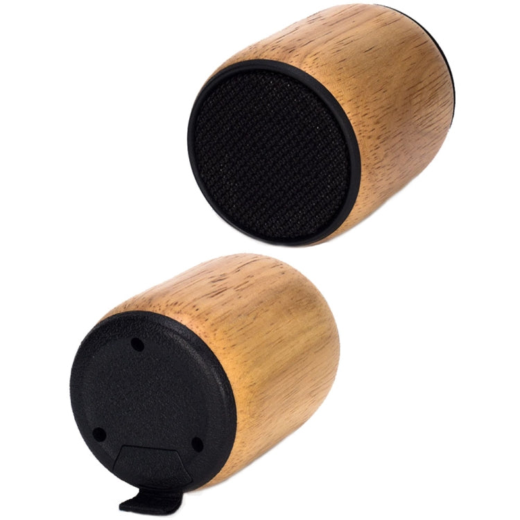 BT811 Mini Wooden Wireless Bluetooth Speaker Support TF Card & 3.5mm AUX(Black) - Mini Speaker by PMC TechLife | Online Shopping South Africa | PMC TechLife | Buy Now Pay Later Mobicred