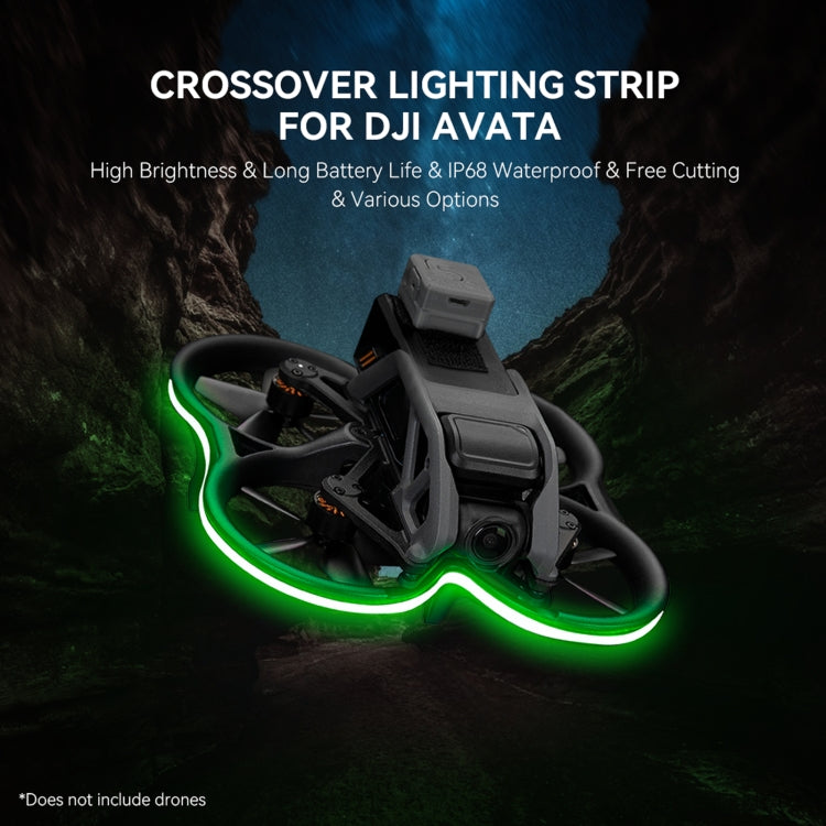 For DJI Avata RCSTQ Light-emitting Light Strip Night Flight Warning Light Strip(Blue) - Other by RCSTQ | Online Shopping South Africa | PMC TechLife | Buy Now Pay Later Mobicred