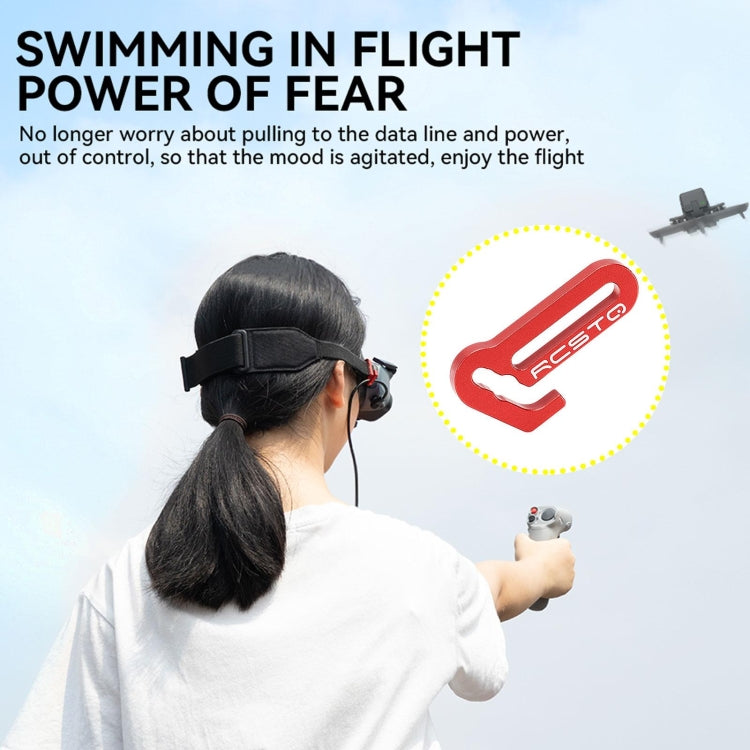 For DJI AVATA Goggles 2 RCSTQ Aluminum Alloy Anti-falling Wire Fixing Parts - free shipping - PMC TechLife - Order now!