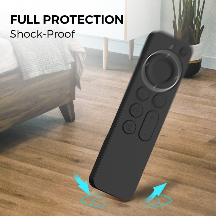 For Apple TV Siri Remote 2/3 AhaStyle PT165 Remote Controller Silicone Protective Case(Blue) - Remote Control Covers by AhaStyle | Online Shopping South Africa | PMC TechLife | Buy Now Pay Later Mobicred