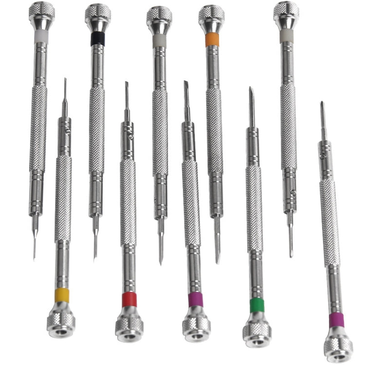 LSD5120 Repair Watch Glasses Stainless Steel Screwdriver Precision Watch Screwdriver Tool 1.2 Straight (Red) - Watch Repair Tools by PMC TechLife | Online Shopping South Africa | PMC TechLife