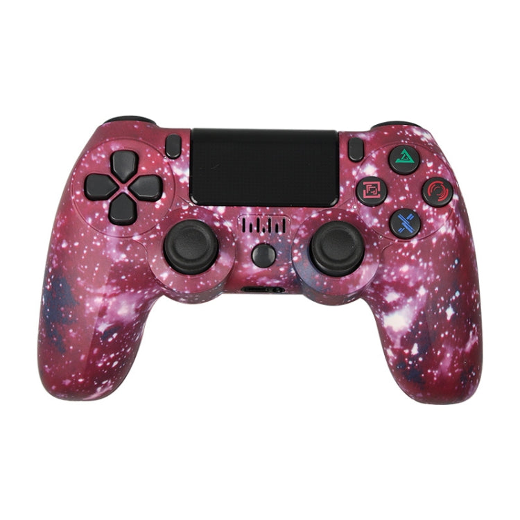 For PS4 Wireless Bluetooth Game Controller With Light Strip Dual Vibration Game Handle(Fantastic Purple) - Gamepads by PMC TechLife | Online Shopping South Africa | PMC TechLife