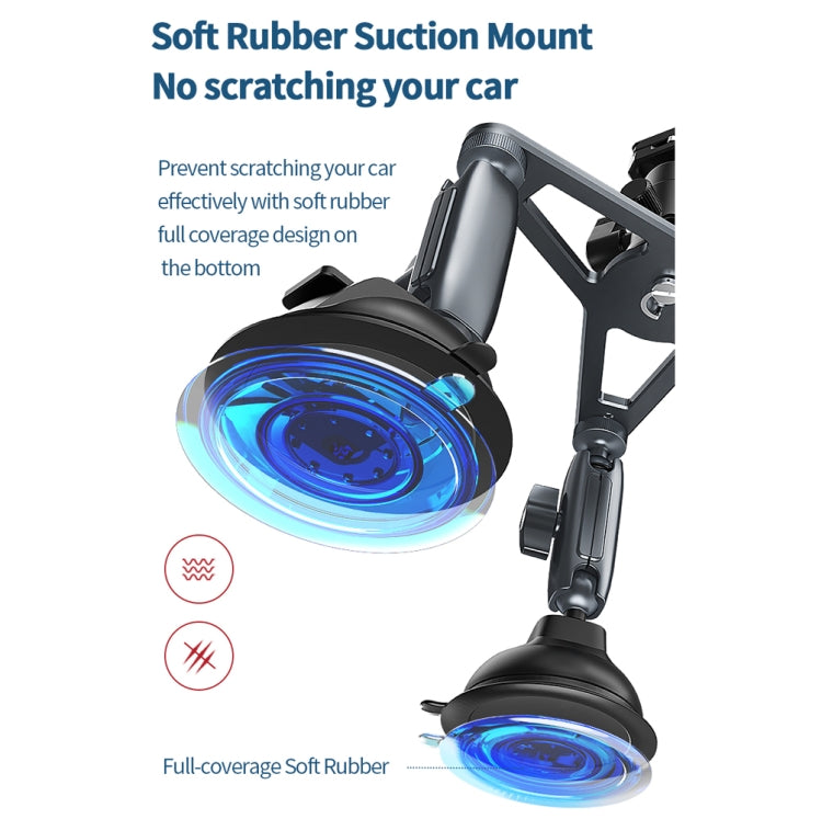 TELESIN Suction Cup Action Camera Tripod Mount for Car Holder Stand Bracket - free shipping - PMC TechLife - Order now!