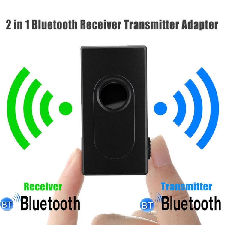 A117 Bluetooth Transmitter Receiver 2 In 1 Wireless Audio Converter - Audio Receiver Transmitter by PMC TechLife | Online Shopping South Africa | PMC TechLife