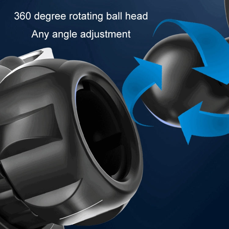 Air Outlet Triangular Gravity Sensor Car Mobile Phone Holder, Color: Black Hook Clip - Car Holders by PMC TechLife | Online Shopping South Africa | PMC TechLife