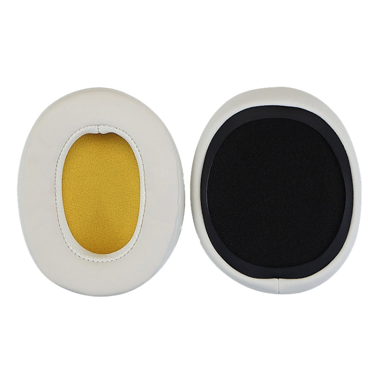 For Skullcandy Crusher 3.0 Wireless/ Crusher Evo /Crusher ANC/ Hesh 3 /VENUE  Headphone 2pcs Ear Pads(Beige Yellow Bottom) - Earmuff & Pad by PMC TechLife | Online Shopping South Africa | PMC TechLife | Buy Now Pay Later Mobicred