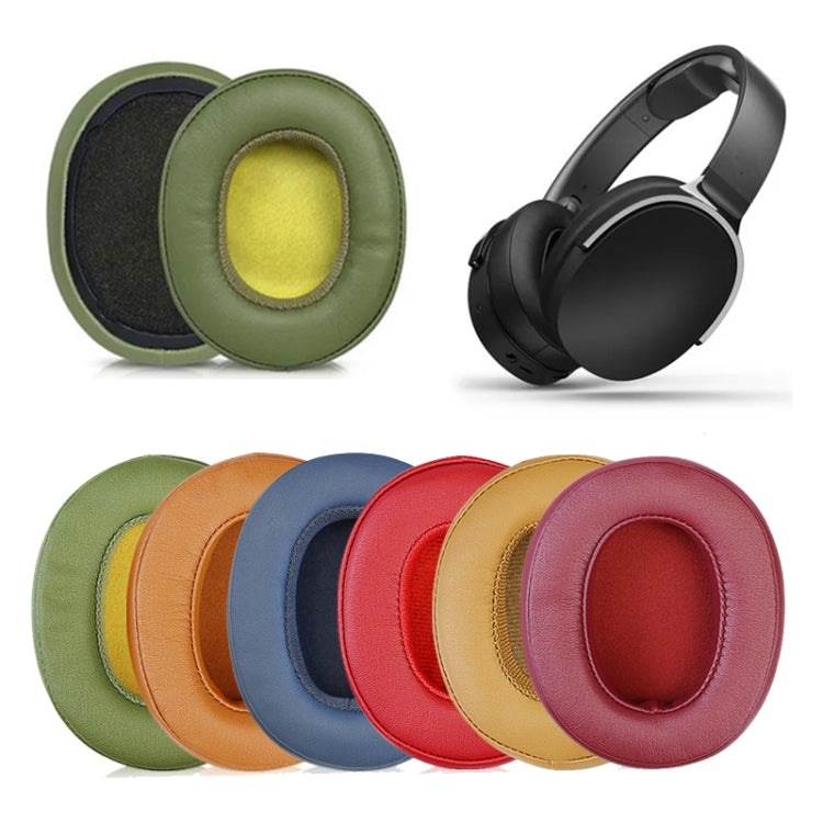 For Skullcandy Crusher 3.0 Wireless/ Crusher Evo /Crusher ANC/ Hesh 3 /VENUE Headphone 2pcs Ear Pads(Army Green) - Earmuff & Pad by PMC TechLife | Online Shopping South Africa | PMC TechLife | Buy Now Pay Later Mobicred