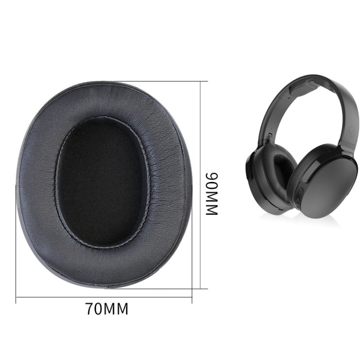 For Skullcandy Crusher 3.0 Wireless/ Crusher Evo /Crusher ANC/ Hesh 3 /VENUE Headphone 2pcs Ear Pads(Brown) - Earmuff & Pad by PMC TechLife | Online Shopping South Africa | PMC TechLife