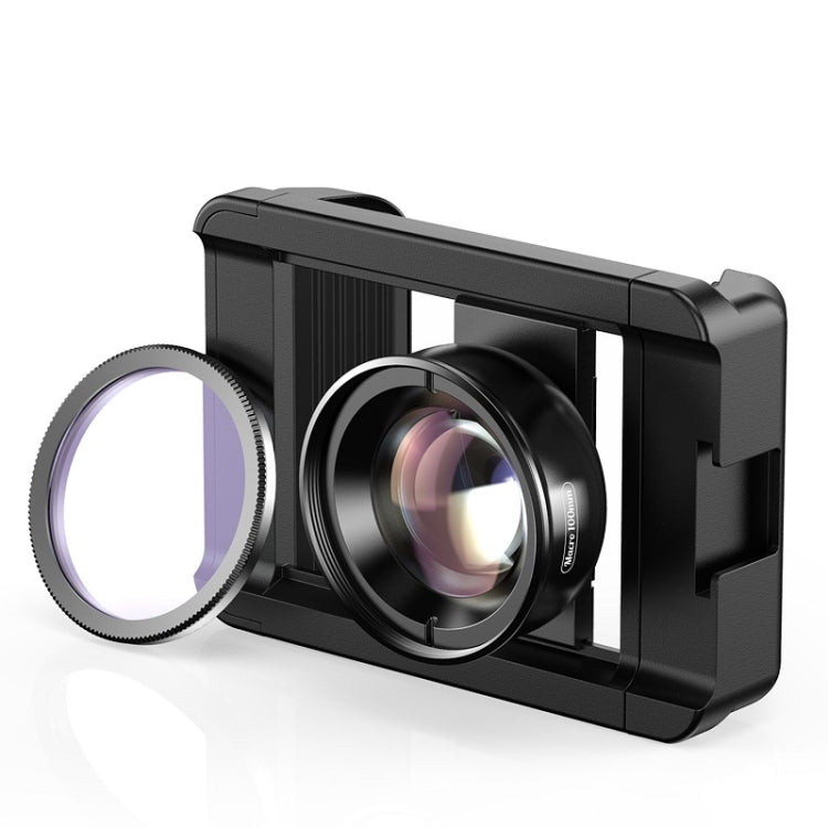 APEXEL CM-HB100CPL HB100mm HD External Macro Mobile Phone Lens with CPL(Black) - free shipping - PMC TechLife - Order now!