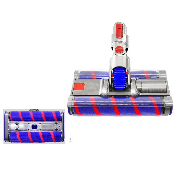 For Dyson V7 V8 V10 V11 Double Roller Soft Velvet Floor Brush Head with LED Lighting - free shipping - PMC TechLife - Order now!