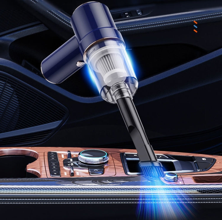 SUITU  ST-6638 Car Wireless Vacuum Cleaner Suction and Blower Integrated With Light ,Spec: Top Version Type-C - Vacuum Cleaner by SUITU | Online Shopping South Africa | PMC TechLife | Buy Now Pay Later Mobicred