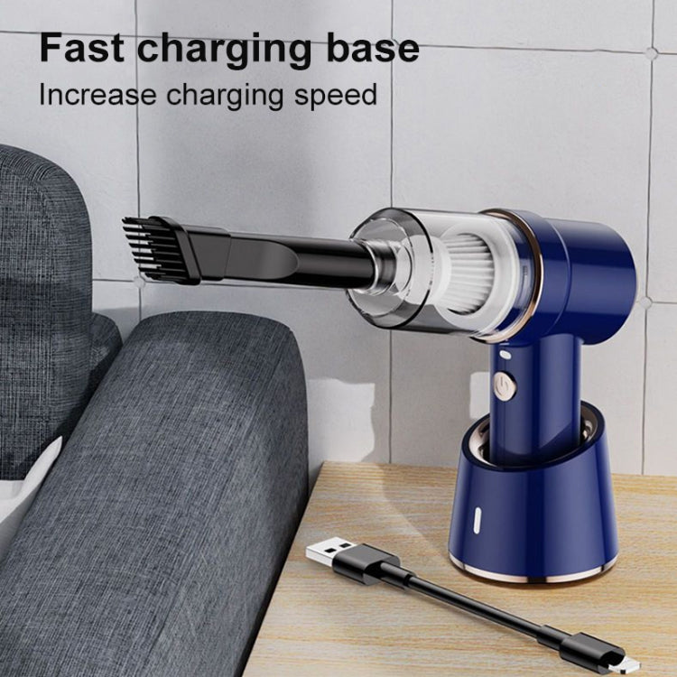 SUITU  ST-6638 Car Wireless Vacuum Cleaner Suction and Blower Integrated With Light ,Spec: Top Version Type-C - Vacuum Cleaner by SUITU | Online Shopping South Africa | PMC TechLife | Buy Now Pay Later Mobicred