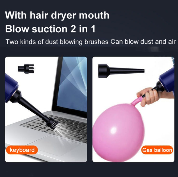 SUITU  ST-6638 Car Wireless Vacuum Cleaner Suction and Blower Integrated With Light ,Spec: Top Version Type-C - Vacuum Cleaner by SUITU | Online Shopping South Africa | PMC TechLife | Buy Now Pay Later Mobicred