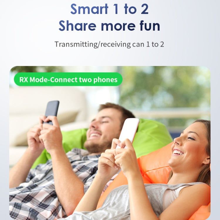 B39 2 In 1 Bluetooth 5.3AUX Music Receiver TV Computer Adapter - Audio Receiver Transmitter by PMC TechLife | Online Shopping South Africa | PMC TechLife