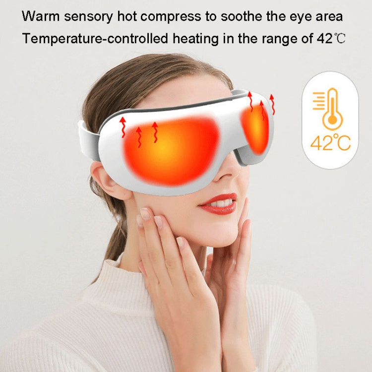A216 Intelligent Wireless Eye Massage Instrument Pneumatic Vibration Hot Compress Eye Care Instrument(White) - free shipping - PMC TechLife - Order now!