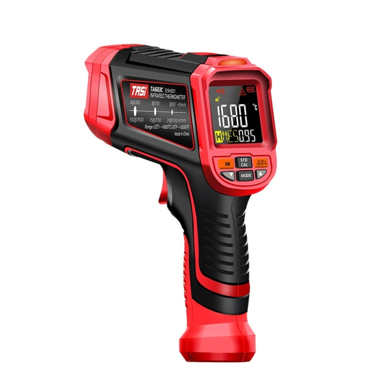 TASI TA603C -32-1680 degrees Celsius Color Screen Infrared Thermometer Industrial Electronic Thermometer - free shipping - PMC TechLife - Order now!
