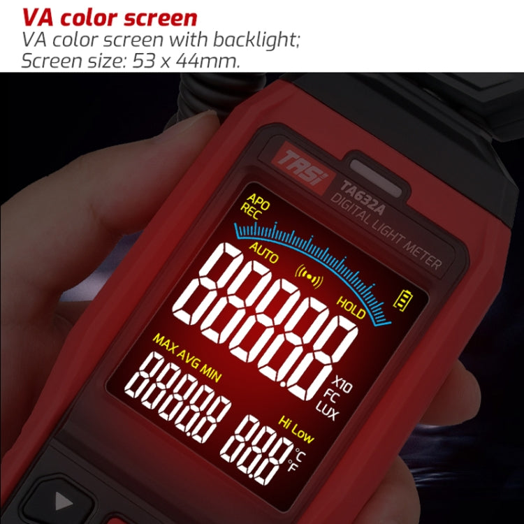 TASI TA632A Digital Illuminance Meter Lumen Tester Brightness Meter - free shipping - PMC TechLife - Order now!