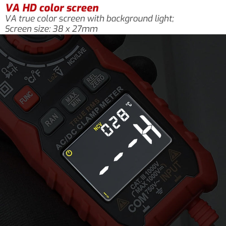 TASI TA813B Clamp Meter High Accuracy AC DC Voltage Ammeter - free shipping - PMC TechLife - Order now!