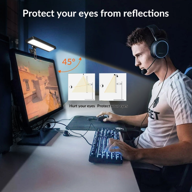 APEXEL APL-FL06 Portable Square Strip Live Video Conferencing Fill Light - free shipping - PMC TechLife - Order now!