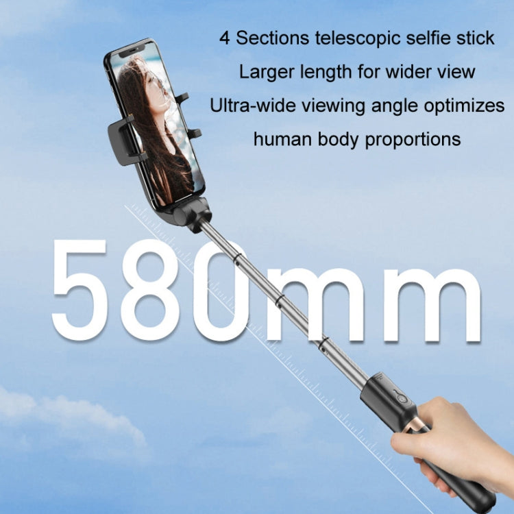 APEXEL APL-D6 Live Video Multifunctional Mobile Phone Gimbal Stabilizer Selfie Stick - free shipping - PMC TechLife - Order now!