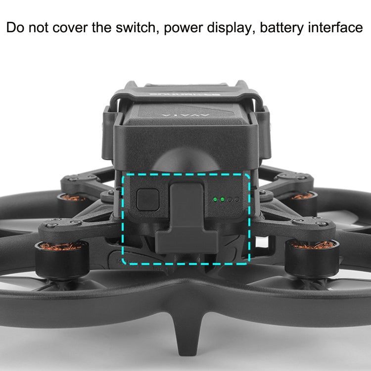 Sunnylife AT-DC503 For DJI Avata Battery Anti-Release Buckle Anti-Loose Falling Folding Buckle(Black) - free shipping - PMC TechLife - Order now!