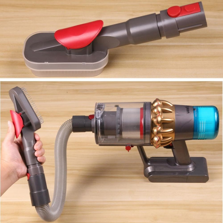 For Dyson V6 V7 V8 V9 Meile Vacuum Cleaner Pet Hair Removal Brush, Spec: Brush With V8 Adapter - free shipping - PMC TechLife - Order now!