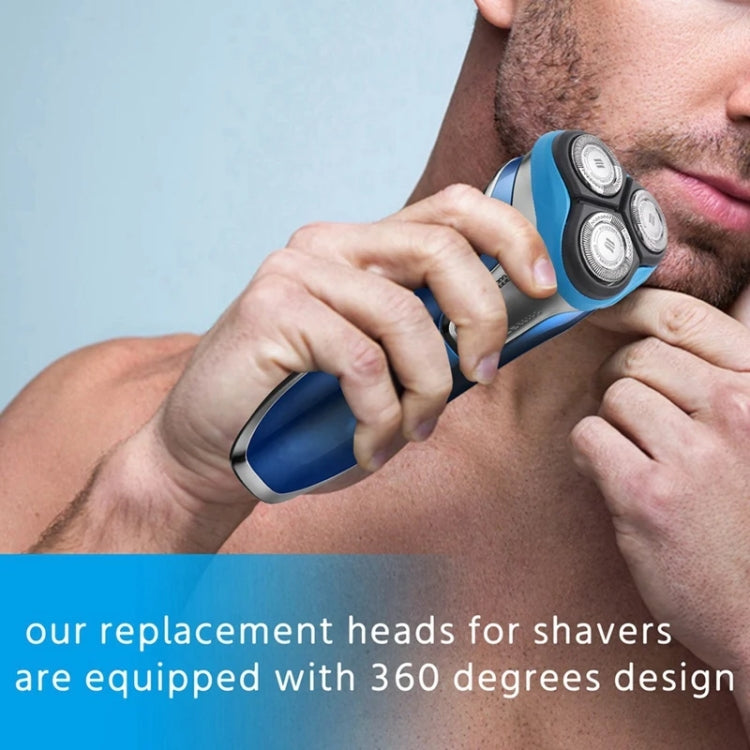 For Philips AT/PT Series Razor Integral Head with HQ8 Double-layer Blades(Blue) - free shipping - PMC TechLife - Order now!