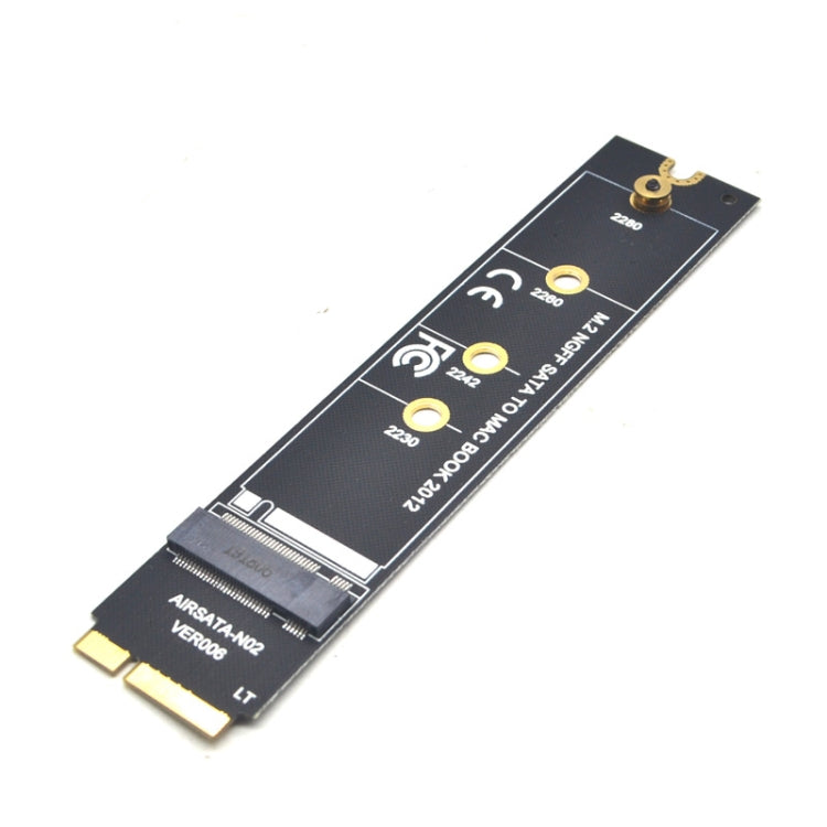 M.2 NGFF SATA To MAC SSD Adapter Riser Card For MacBook Air 2012 A1465 A1466 Long Type - SSD Related Parts by PMC TechLife | Online Shopping South Africa | PMC TechLife