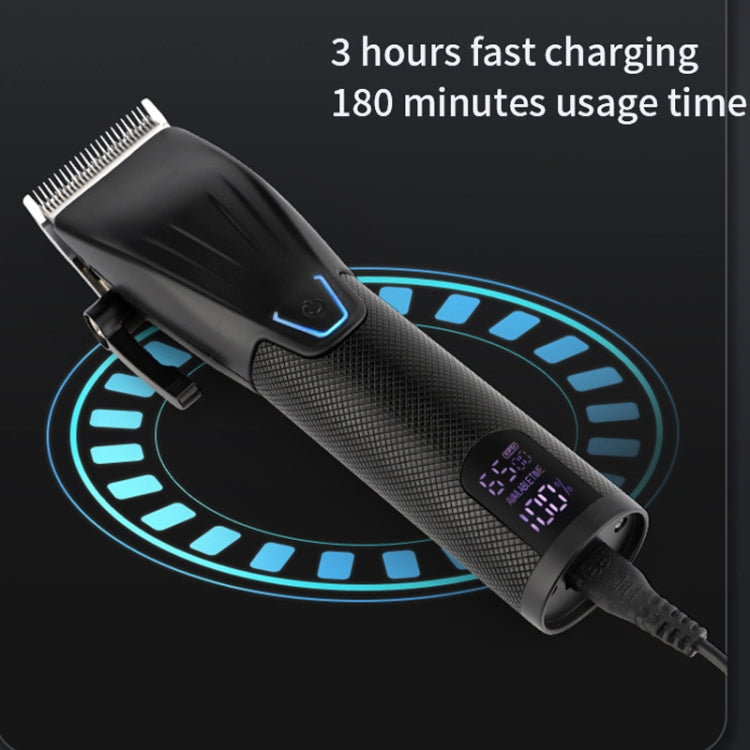 Men Electric Haircutting Tools Set Sculpting Electric Clipper(Black) - free shipping - PMC TechLife - Order now!