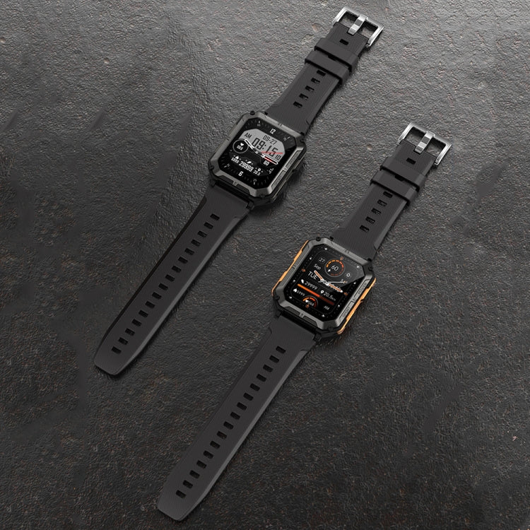 1.83 Inch IP68 Waterproof Bluetooth Call Sports Smart Watch Outdoor Three-Proof Multifunctional Watch(Orange) - Smart Watches by PMC TechLife | Online Shopping South Africa | PMC TechLife