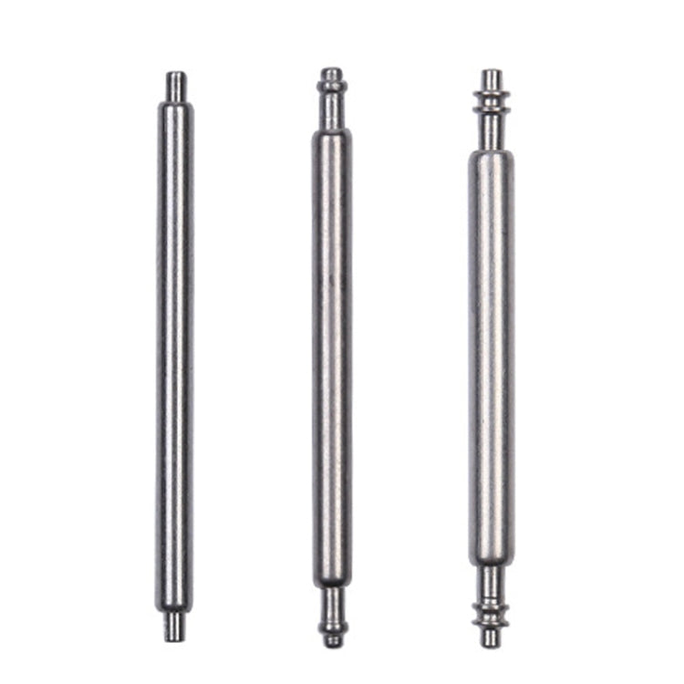 100pcs/set 304 Stainless Steel Strap Connecting Rod Strap Switch Lugs, Style: Double Drag (1.8x20mm) - Watch Parts & Tools by PMC TechLife | Online Shopping South Africa | PMC TechLife | Buy Now Pay Later Mobicred