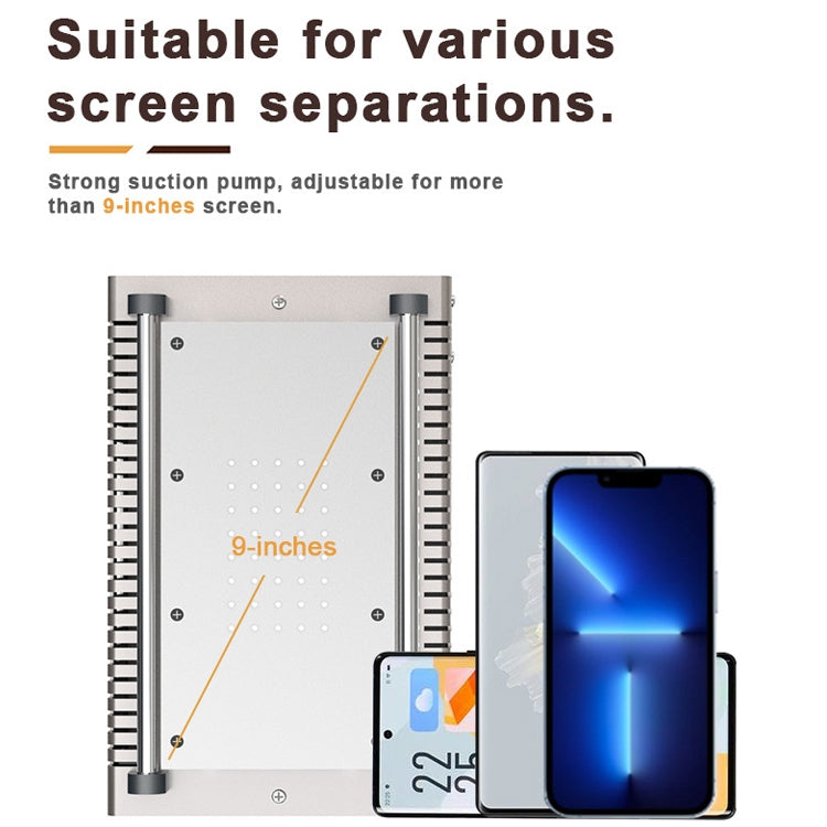 BAKU BA-948E Mobile Phone Liquid Crystal Separation Machine Flat Display Separator Heating Board EU Plug 220V - free shipping - PMC TechLife - Order now!