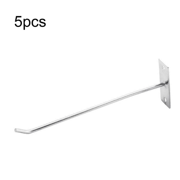 20cm 2pcs 6mm Thick Nail Wall Display Jewelry Hooks Single Wire Hook - free shipping - PMC TechLife - Order now!