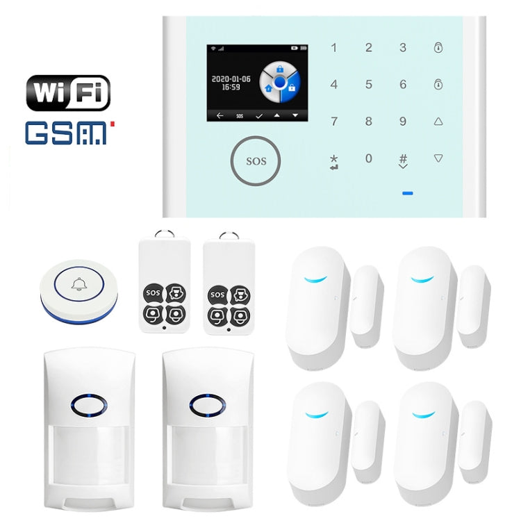 CS118   WIFI+GSM Tuya Smart Voice Alarm System Supports Amazon Alexa/ Google Assistant, Spec: Package 4 - Alarm System by PMC TechLife | Online Shopping South Africa | PMC TechLife