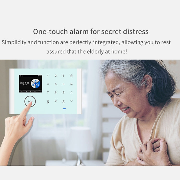CS118   WIFI+GSM Tuya Smart Voice Alarm System Supports Amazon Alexa/ Google Assistant, Spec: Package 1 - Alarm System by PMC TechLife | Online Shopping South Africa | PMC TechLife