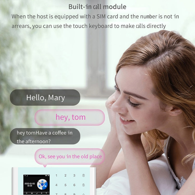 CS118   WIFI+GSM Tuya Smart Voice Alarm System Supports Amazon Alexa/ Google Assistant, Spec: Package 2 - free shipping - PMC TechLife - Order now!