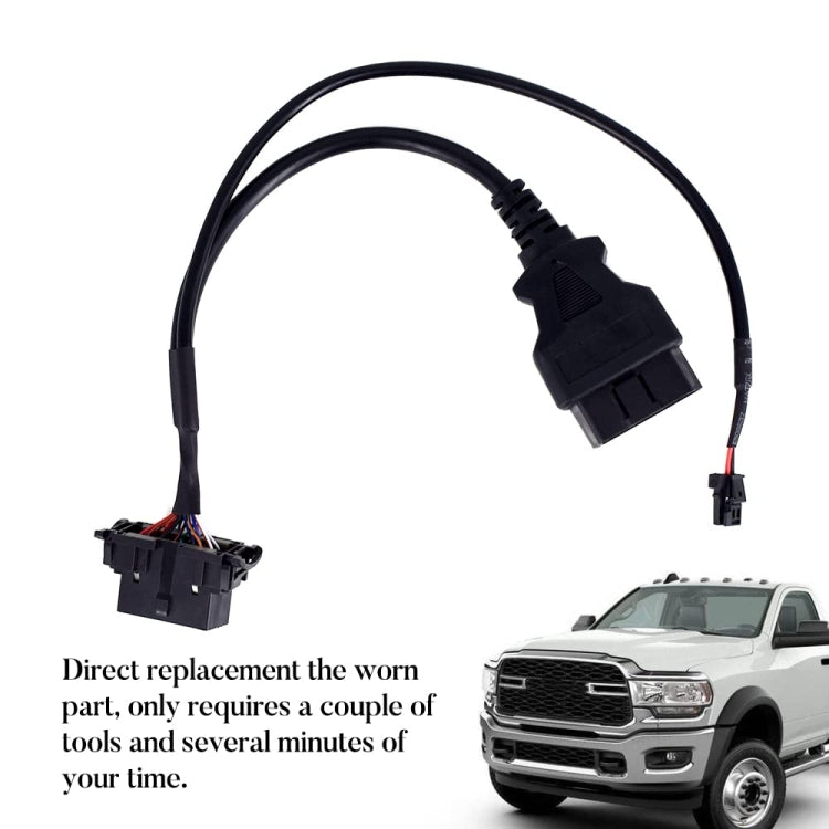 Safety Gate Bypass OBD2 Cable for Dodge Cummins RAM 1500 2500 2018-2020 - Cables & Connectors by PMC TechLife | Online Shopping South Africa | PMC TechLife