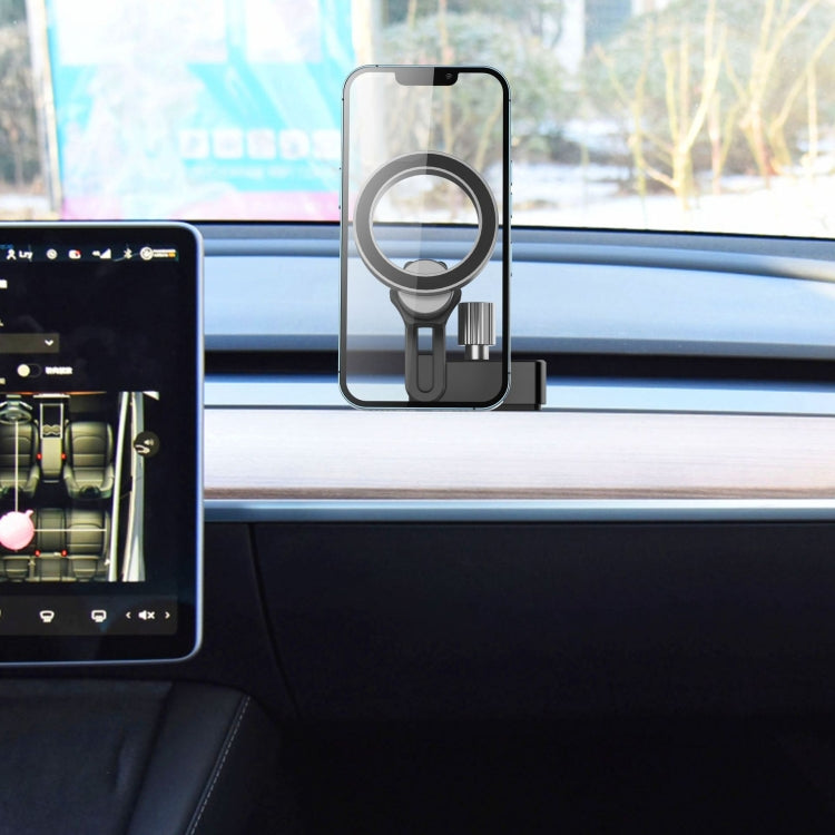 For Tesla Model 3/Y Air Vent Magnetic Mobile Phone Holder Non-marking Base - Car Holders by PMC TechLife | Online Shopping South Africa | PMC TechLife