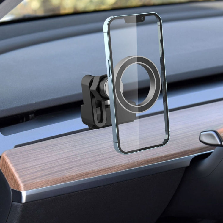 For Tesla Model 3/Y Air Vent Magnetic Mobile Phone Holder Non-marking Base - Car Holders by PMC TechLife | Online Shopping South Africa | PMC TechLife