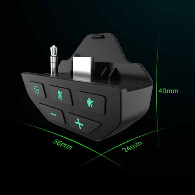Iplay For XBOX ONE S/XBOX Series X Headphone Audio Adapter(Black) - Adapter & Cable by iplay | Online Shopping South Africa | PMC TechLife
