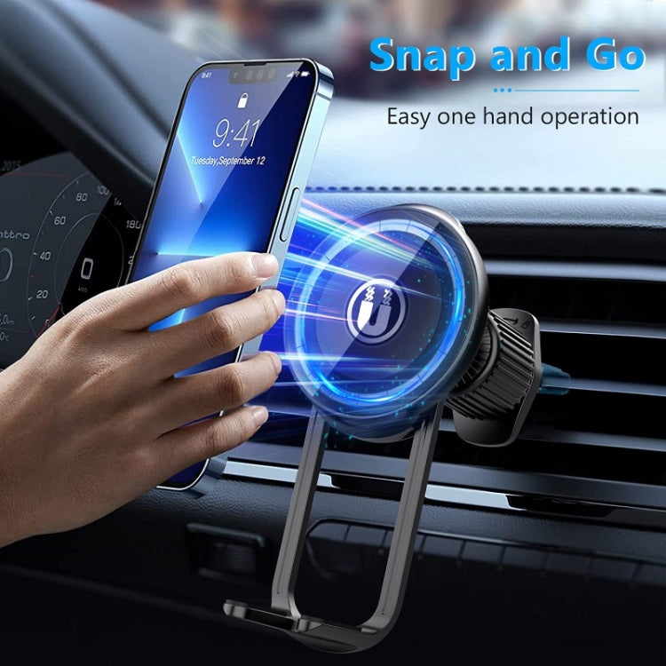 Car Central Control Air Outlet Mobile Phone Navigation Magnetic Suction Bracket, Model: LE-11 - Car Holders by PMC TechLife | Online Shopping South Africa | PMC TechLife