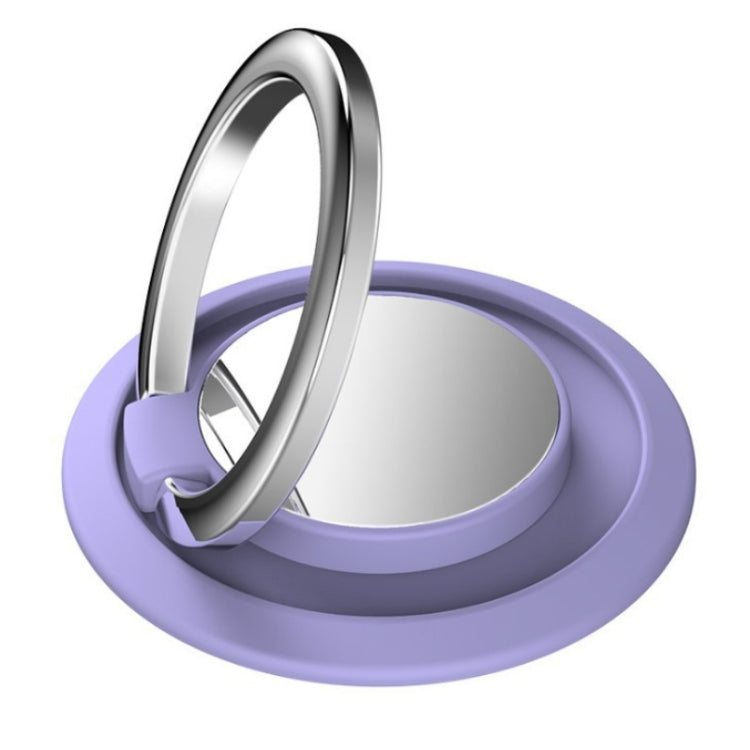 5pcs Car Magnetic Metal Ring Buckle Mobile Phone Holder(Clove Purple) - Ring Holder by PMC TechLife | Online Shopping South Africa | PMC TechLife