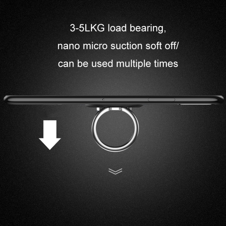 5pcs Car Magnetic Metal Ring Buckle Mobile Phone Holder(Dark Night Green) - Ring Holder by PMC TechLife | Online Shopping South Africa | PMC TechLife