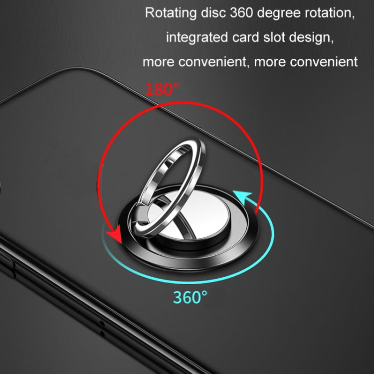 5pcs Car Magnetic Metal Ring Buckle Mobile Phone Holder(Matcha Green) - Ring Holder by PMC TechLife | Online Shopping South Africa | PMC TechLife