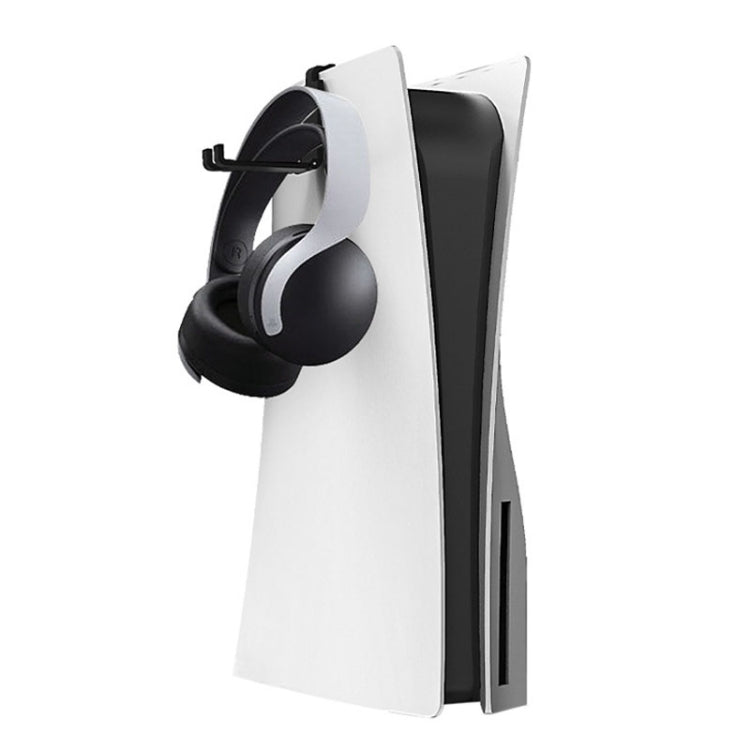 iplay HBP-266 For Sony PS5 Game Console Headphone Storage Side Rack Gamepad Hanger(White) - free shipping - PMC TechLife - Order now!