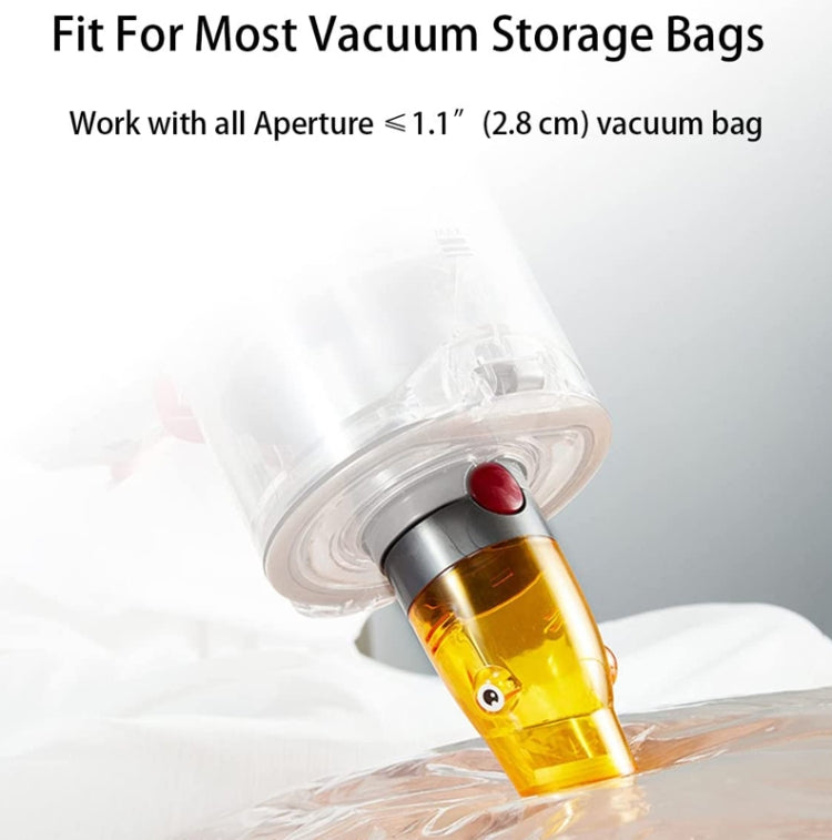 Vacuum Suction Tip Adapter For Dyson Vacuum Cleaner V7 V8 V10 V11 V12 V15(Yellow) - free shipping - PMC TechLife - Order now!