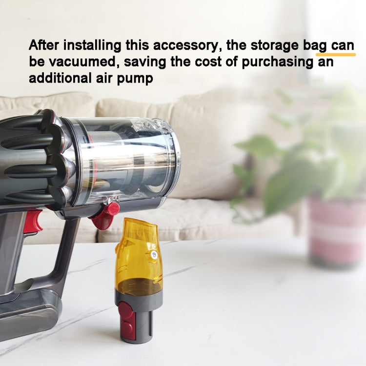 Vacuum Suction Tip Adapter For Dyson Vacuum Cleaner V7 V8 V10 V11 V12 V15(Yellow) - free shipping - PMC TechLife - Order now!