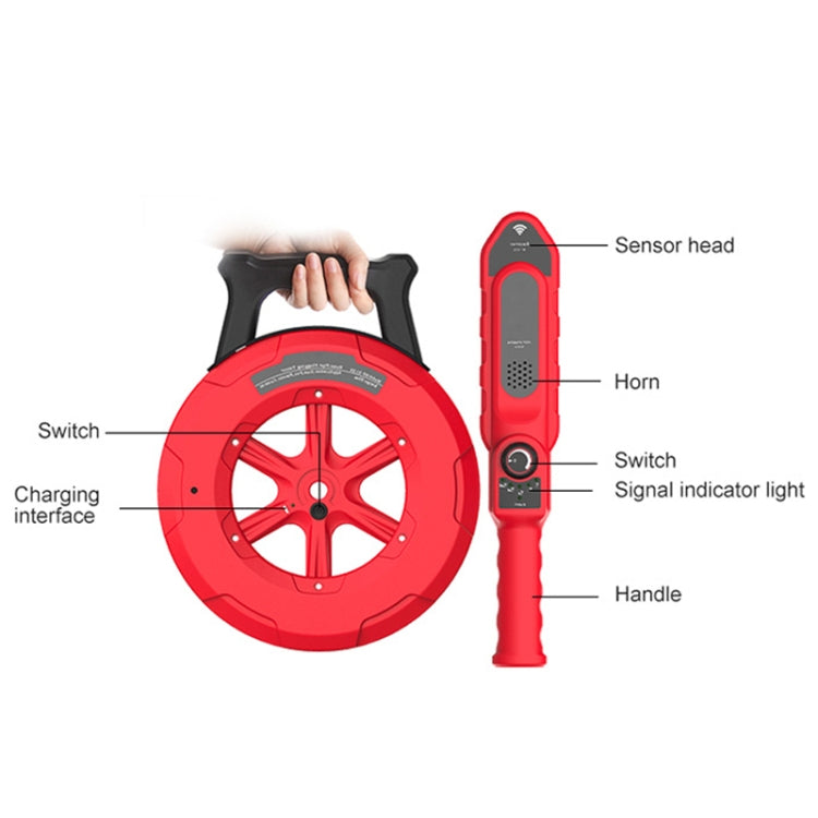 NOYAFA NF-5120 Wall Pipe Blockage Detector Pipe Blockage Detector For Iron/PVC/Cement/Steel Pipes - free shipping - PMC TechLife - Order now!